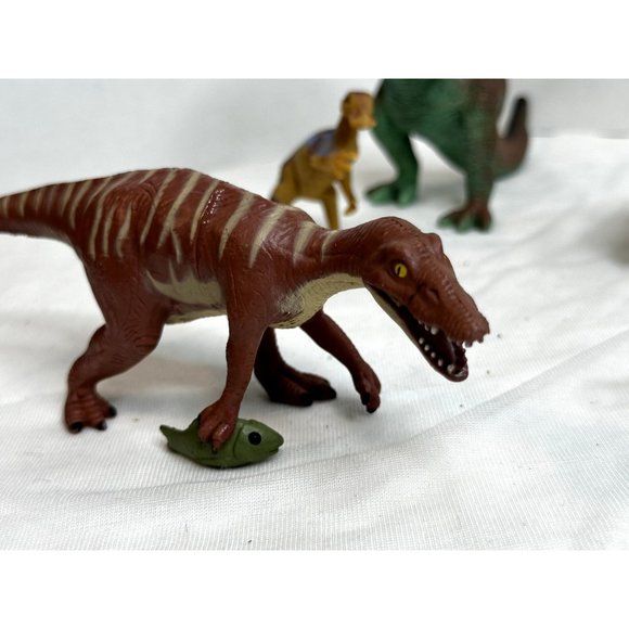 Lot of Nine Dinosaurs different sizes kinds Baryonyx Deinonychus Stegosaurus - Picture 4 of 8